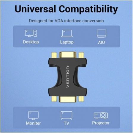 Vention Adaptador VGA hembra a VGA hembra DDGB0